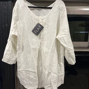 Flax linen tunic